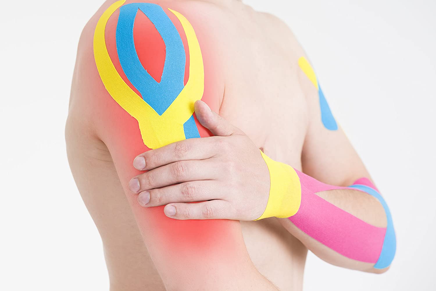 "Athletic Sports Therapy Kinesiologisches Muskeltape zur Schmerzlinderung"