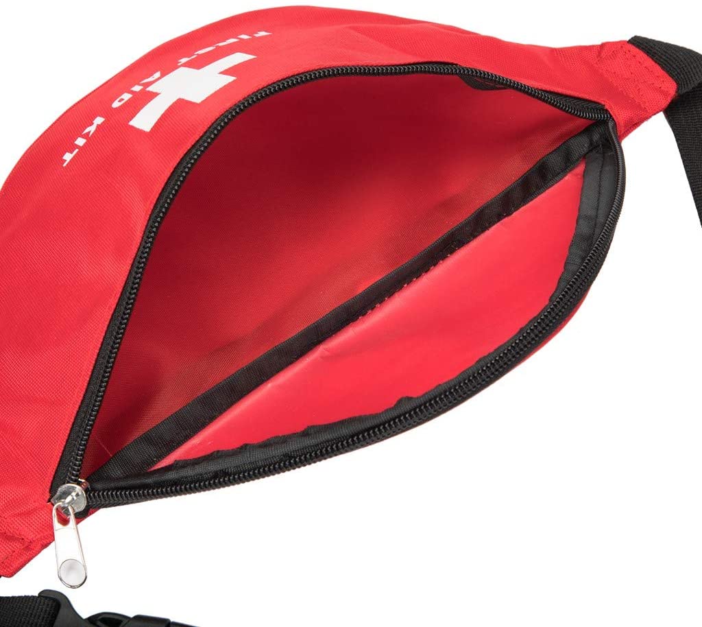 Reisesport Rote Bauchtasche Leere Erste-Hilfe-Tasche