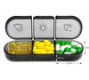 Kompakter, langlebiger, täglicher, wöchentlicher Pillen-Organizer für die Reise
