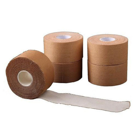 Adhesive Beige Sport Starre Rayon Band