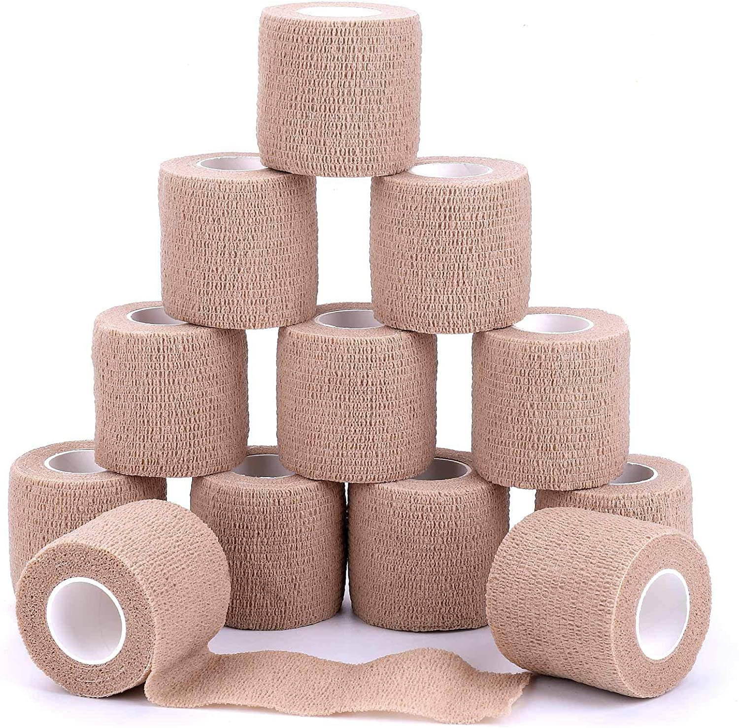Bunte elastische selbst anhaftende Haustierkohäsionsbandage