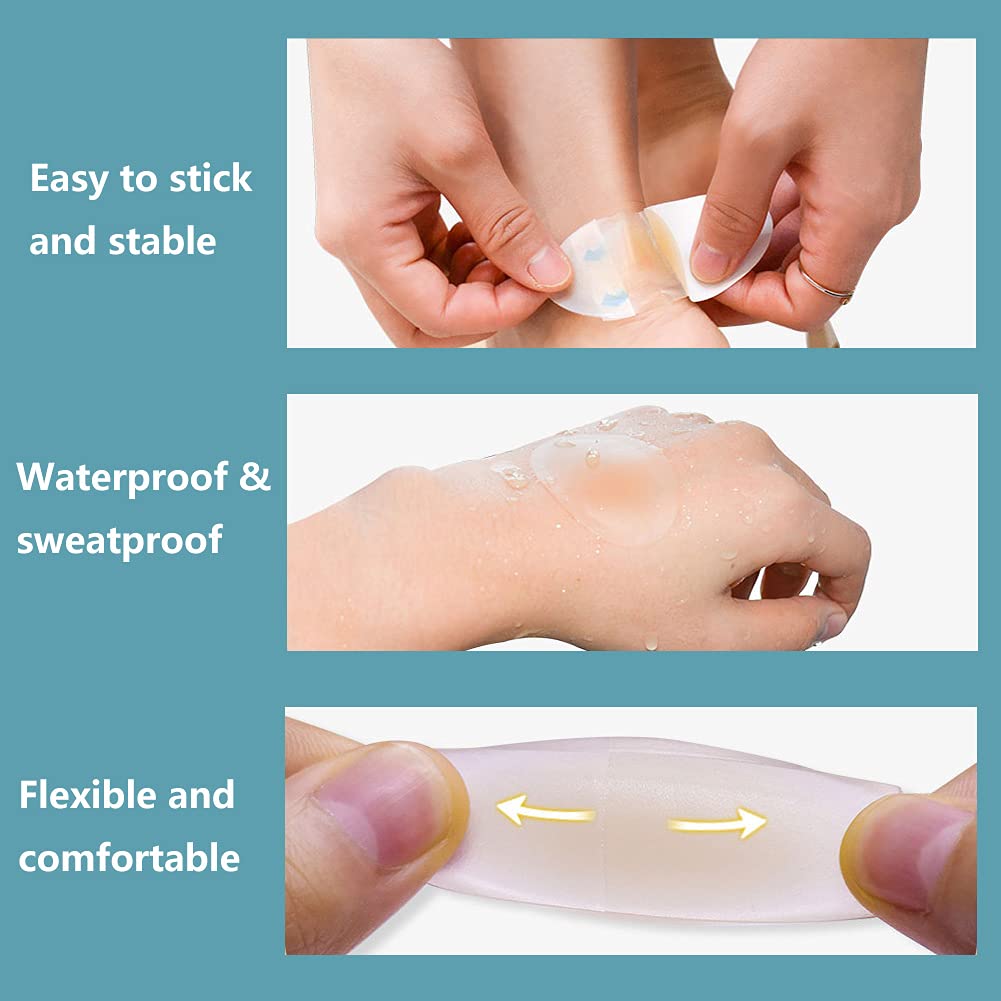 Premium-Soft-Gel-Hydrokolloid-Pflaster für Blasen